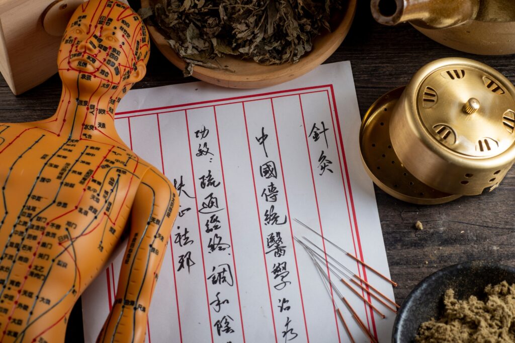 Background,Of,Moxibustion,And,Chinese,Herbal,Medicine.,Chinese,Character,Translation:acupuncture